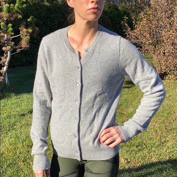 J. Crew Sweaters - Grey cashmere cardigan